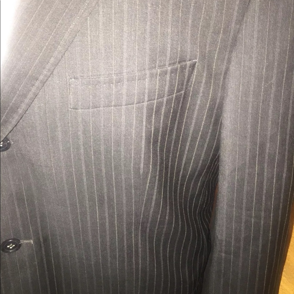 Dolce & Gabbana Pinstripe Blazer Wool 46L - Picture 5 of 9